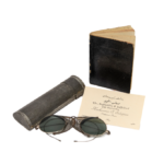 17. Sunglasses with case, business card, and prayer book-everand Hovhannes S. Eskijian